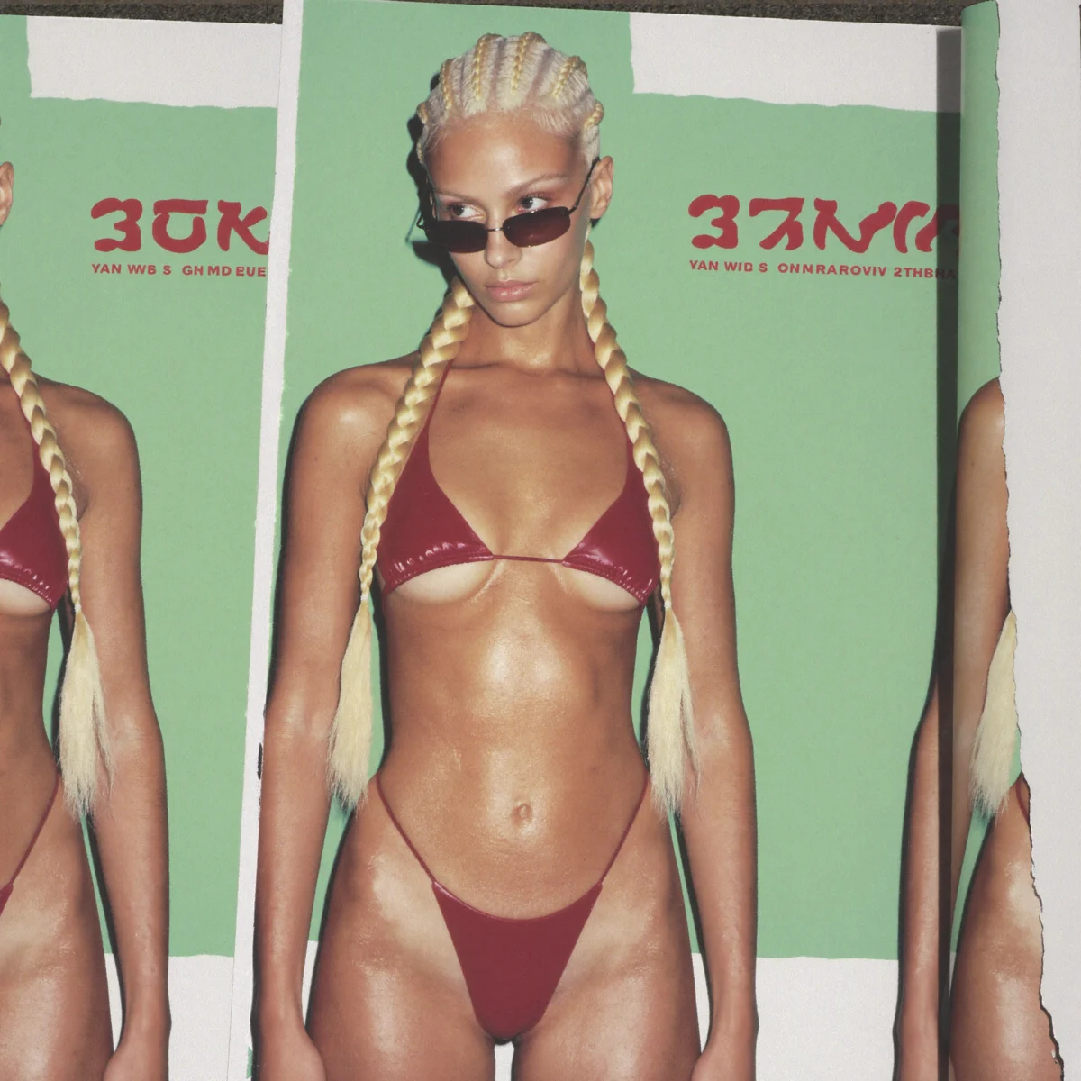 Swimsuit graphic study 2